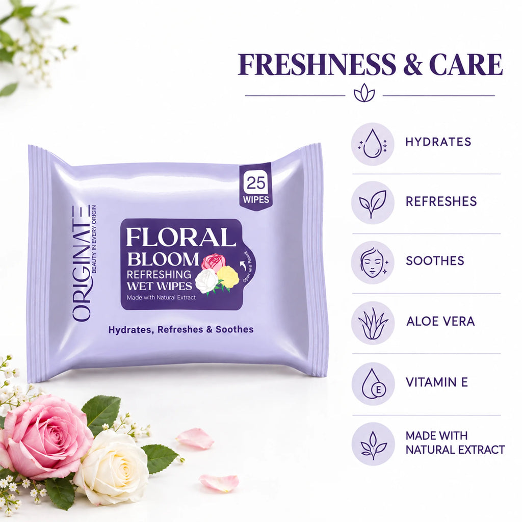 Wet Tissue for Face - Refreshing Face Wipes