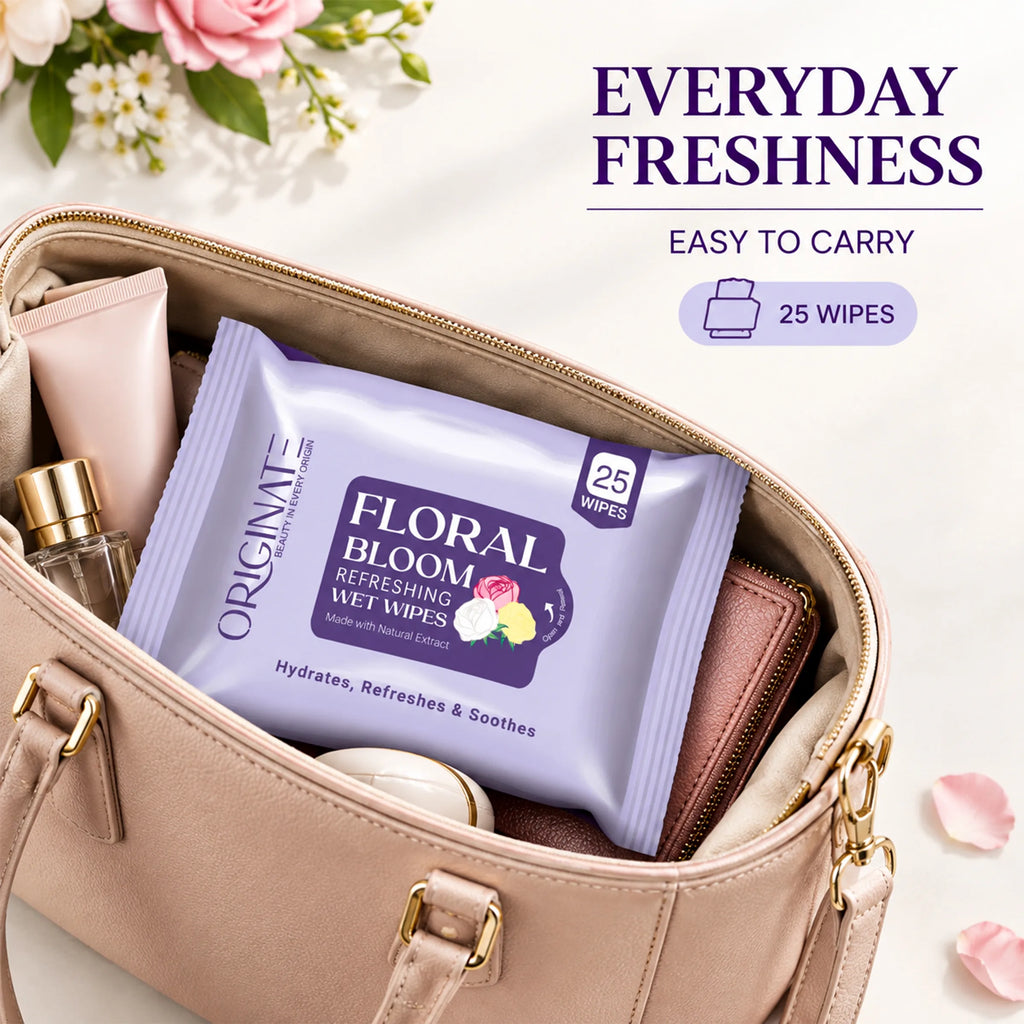 Face Wipes - Refreshing Wet Tissue for Face Cleansing