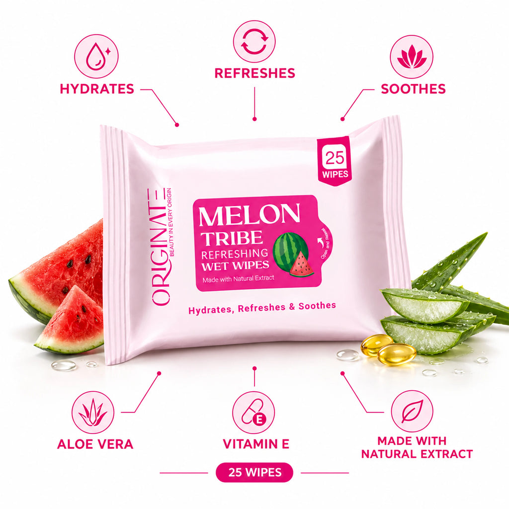 Facial Wet Wipes - Refreshing Face Wipes