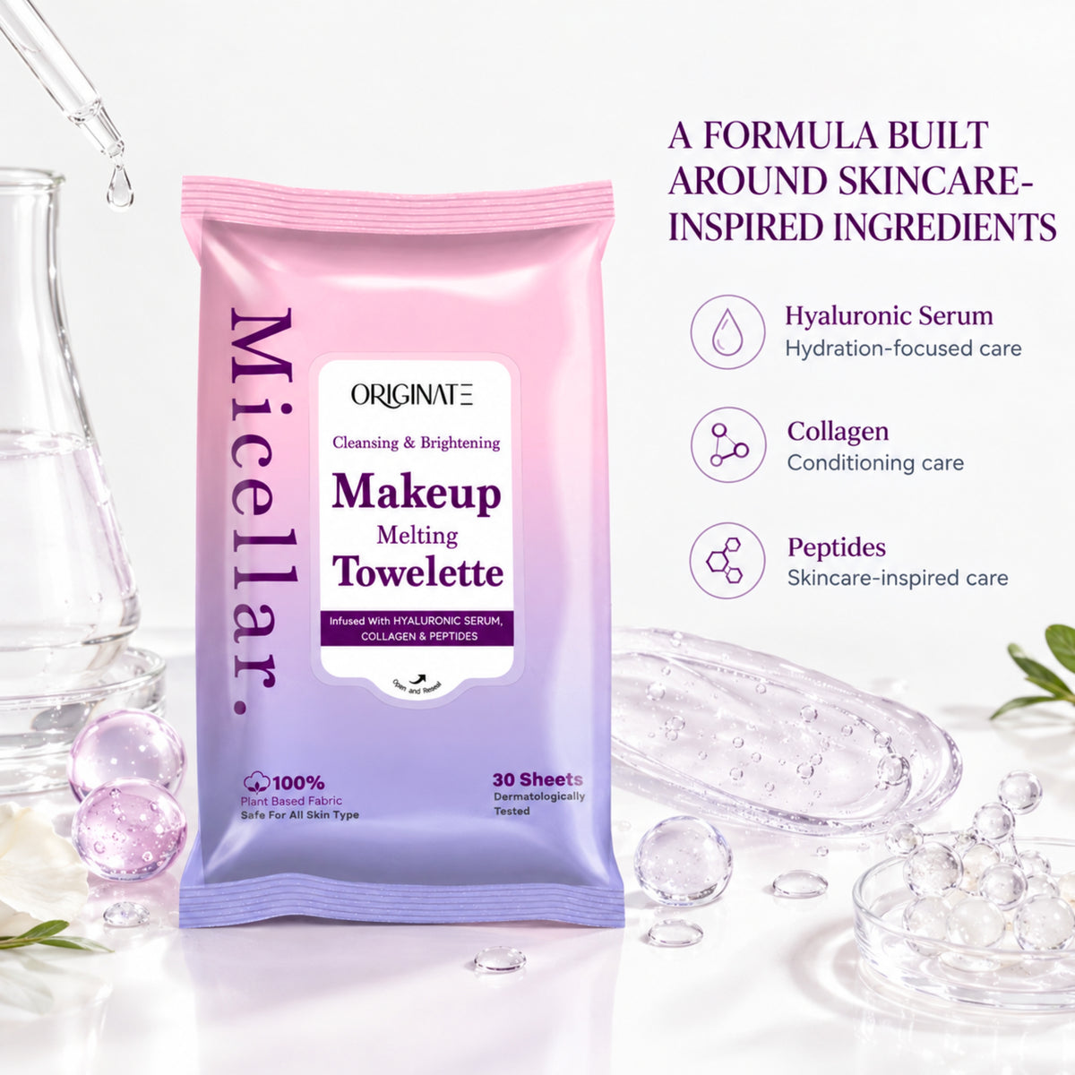 Makeup Remover Wet Tissue
