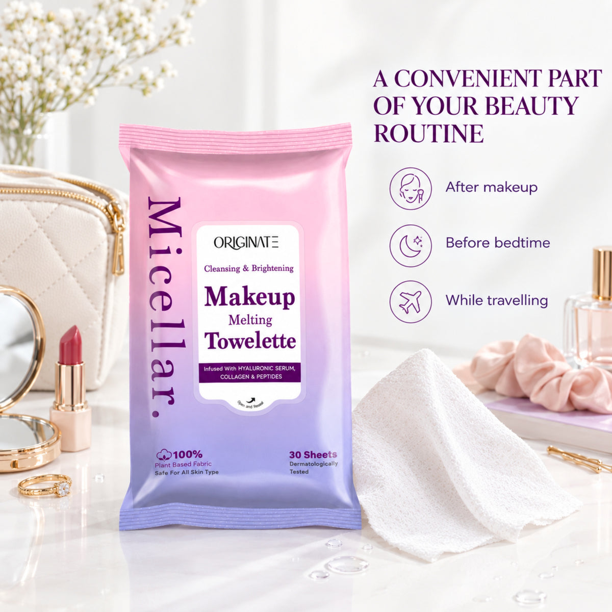 Makeup Remover Wet Tissue