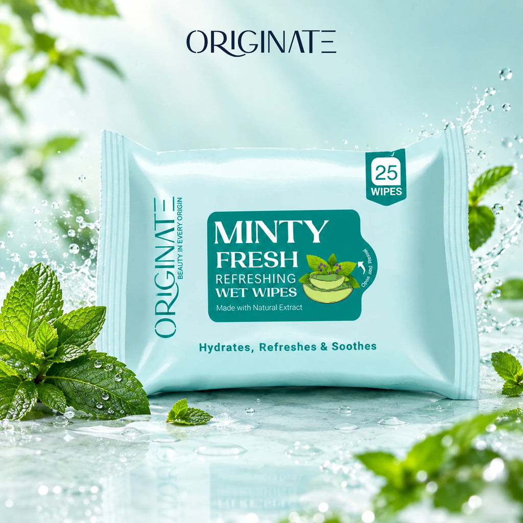 Minty Fresh Refreshing Face Wipes