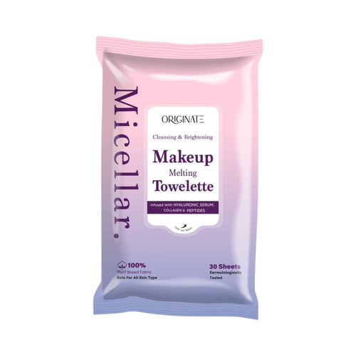 Micellar Makeup Remover Wipes India — Hyaluronic Acid & Collagen | Originate