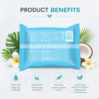 Originate Tropical Paradise Refreshing Wipes – Hydrating Facial Wipes