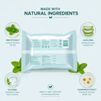 Originate Mint Cooling Facial Wipes