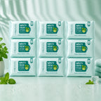 Originate Mint Cooling Facial Wipes Pack of 9