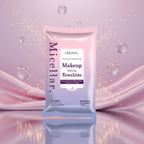 Originate micellar water makeup remover wipes with hyaluronic serum and collagen - hydrating cleansing towelette 30 sheets