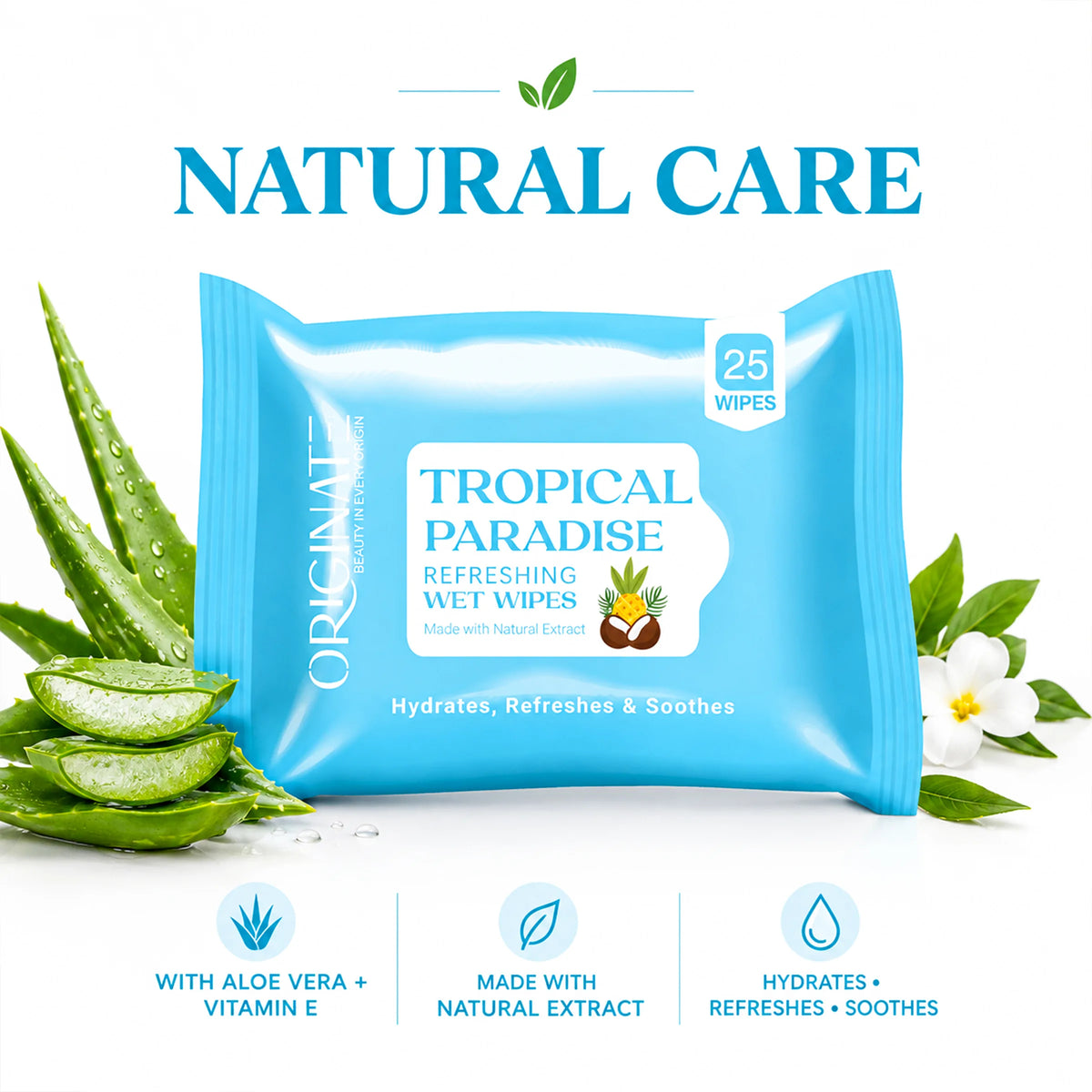 Best Face Wipes - wet Tissue for Face Cleansing 